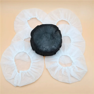 Breathable Black Hypoallergenic MRI Headphone Covers UV and Heat Resistant 2.5 Ounces