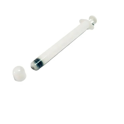 Smooth White Disposable Plastic Vaginal Applicator for Easy and Hygienic Use