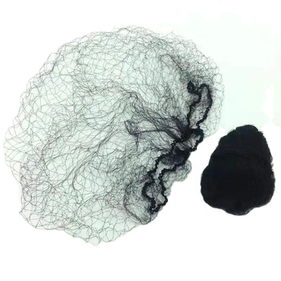 Breathable White Disposable Wigs Hair Nets Soft Lightweight Durable Hairnet For Various Industries