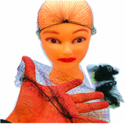 Invisible Elastic Disposable Hair Nets Dancing Hairnets