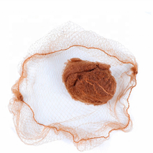 21 Inches Disposable Hair Nets with Elastic Band And Mesh Design