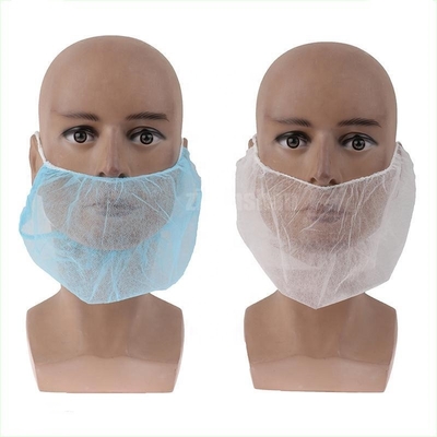 ISO Certified Disposable Nonwoven Beard Cover 100pcs Bag