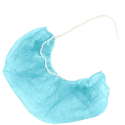 Disposable Beard Cover PP Non-Woven 45x20cm 100pcs Pack