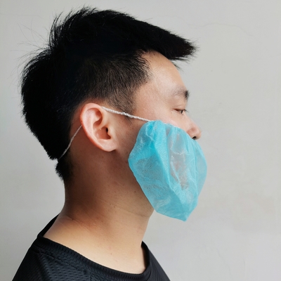 Disposable Nonwoven Beard Cover ISO CE Certified Eco-Friendly
