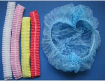 Surgeon Medical Bouffant Cap For Food Non Woven Mob Cap Disposable