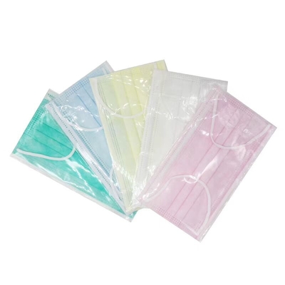 3 Ply Non Woven Face Mask Disposable 17.5x9.5cm